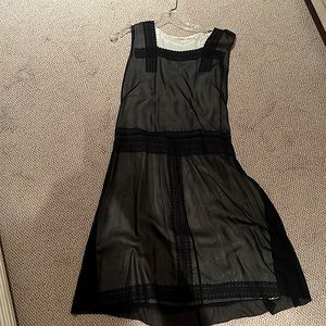 Max studio dress with slip